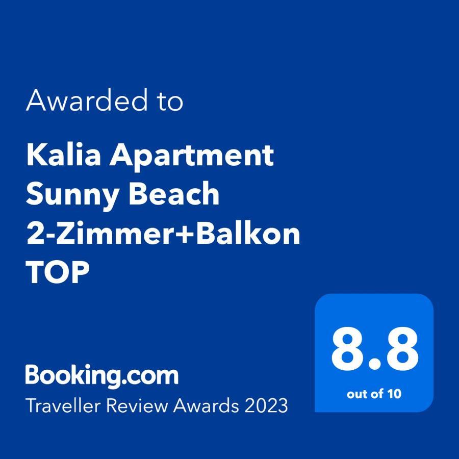 Kalia Apartment Sunny Beach 2-Zimmer+Balkon Top المظهر الخارجي الصورة